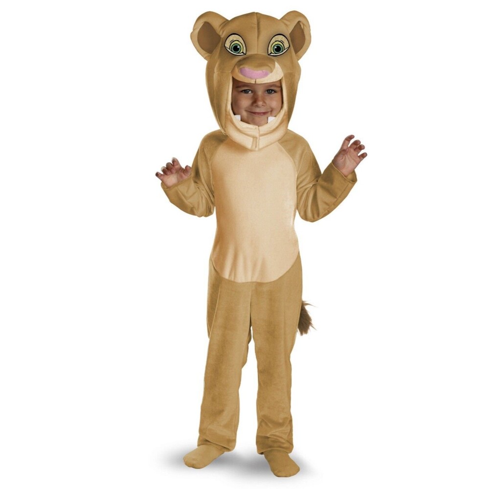 Disney Lion King Toddler Nala Classic Costume Kids Size 4-6 Years Large Toddler